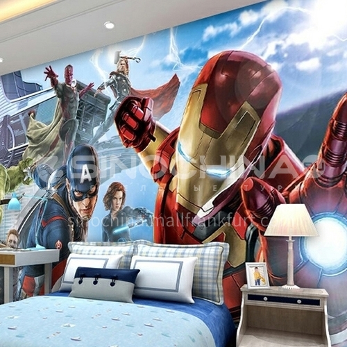 Children cartoon style Avenger alliance series TV background wall bedside background wallpaper   FC-FCZ